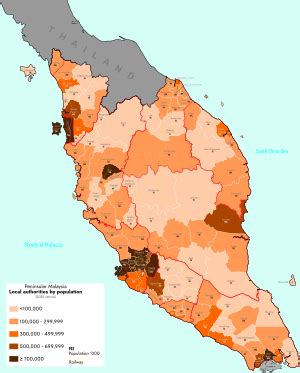 List of cities and towns in Malaysia by population .